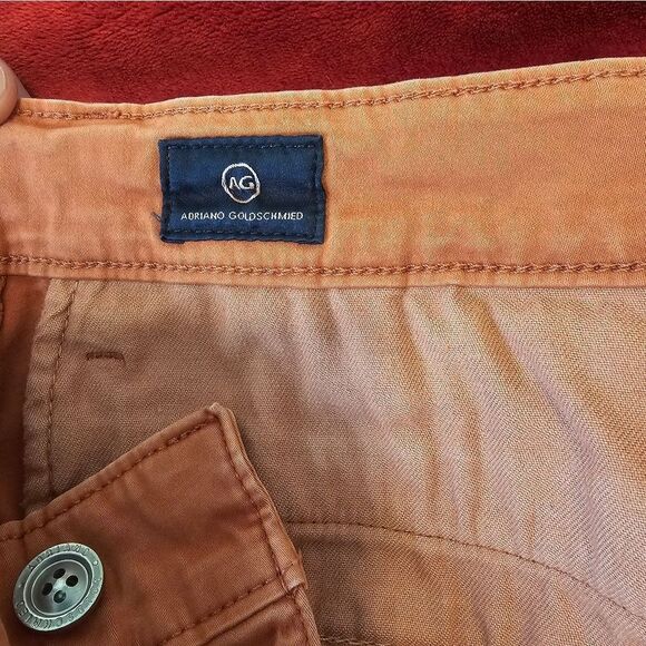 Mens AG Salmon The Griffin Short Size 32R - Picture 2 of 7
